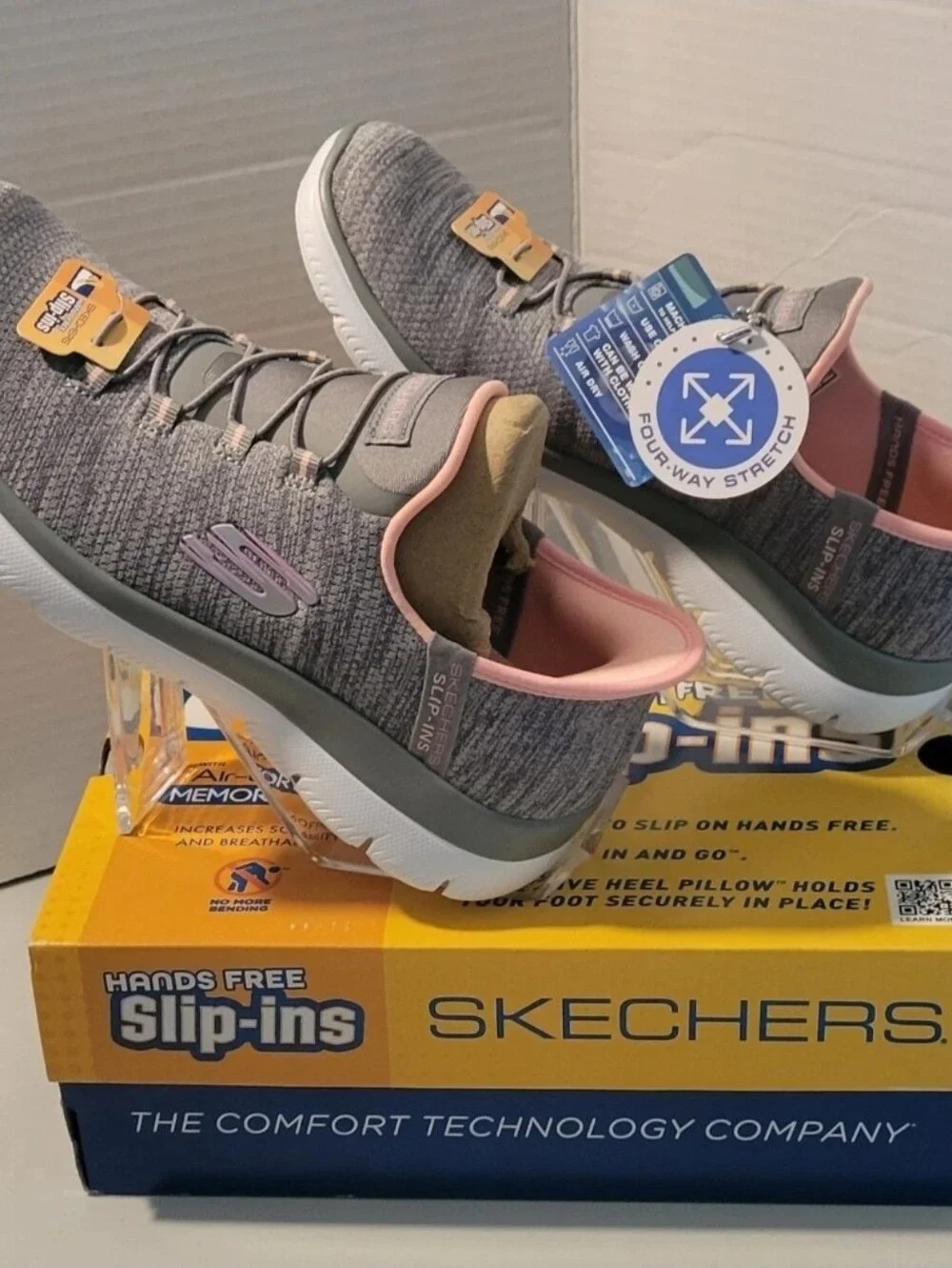 NEW ~Skechers Slip-Ins Sport: Summits ~ Vegan ~ Women's Sz 6.5 Shoes